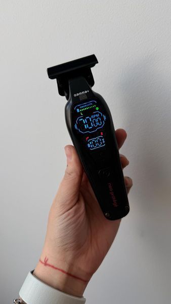 GAMMA+ Професійний набір машинки та тримера з цифровим дисплеєм NEO PROT&Eacute;G&Eacute; 4148 фото