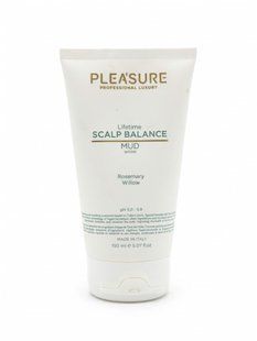 PLEASURE Маска-глина для жирної шкіри голови SCALP BALANCE MUD 4491 фото
