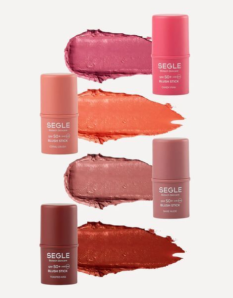 SEGLE Кремові рум'яна-стік з SPF 50+ BARE NUDE 4155 фото