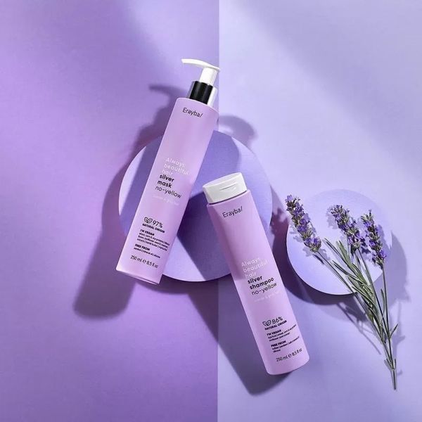 ERAYBA ABH Silver No-Yellow Shampoo Шампунь против желтизны волос 3682 фото