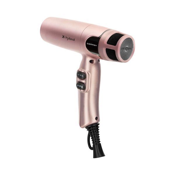 GAMMA+ Фен X-HYBRID Matt Gold Rose 1800 W 4661 фото