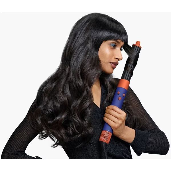 DYSON Стайлер для волос LONG HS08 AIRWRAP Straight/Wavy Vinca Blue/Topaz (533670-01) 4194 фото