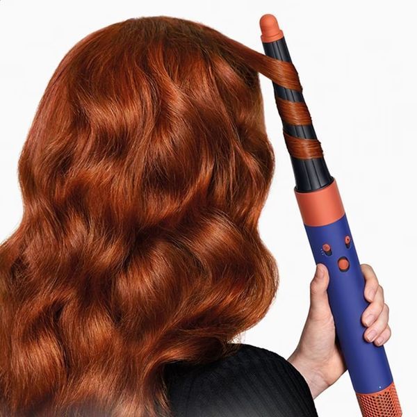 DYSON Стайлер для волос LONG HS08 AIRWRAP Straight/Wavy Vinca Blue/Topaz (533670-01) 4194 фото