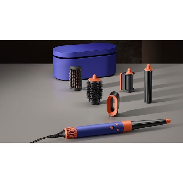 DYSON Стайлер для волос LONG HS08 AIRWRAP Straight/Wavy Vinca Blue/Topaz (533670-01) 4194 фото